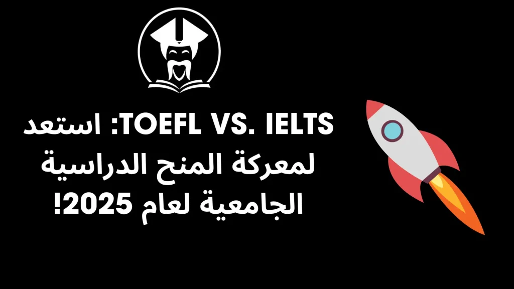 TOEFL vs. IELTS استعد لمعركة المنح الدراسية الجامعية لعام 2025!